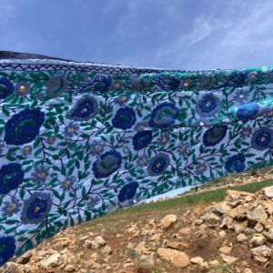 כלה הודית תכלת כחול