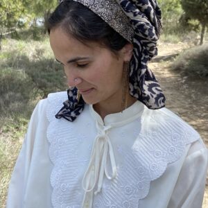 צעיף רטרו אצילי