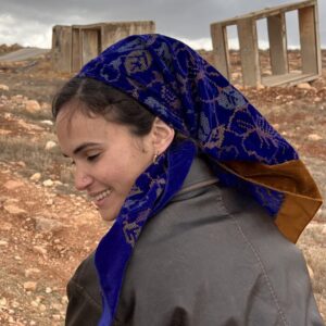 בנדנה ״תמר״ כחול