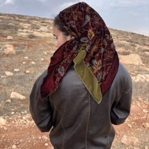 בנדנה ״תמר״ בורדו